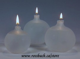 Frosted Ball set of 3